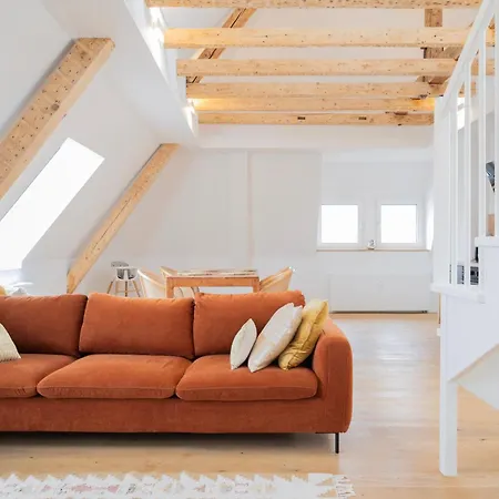Modernes Maisonette-apartment Mit Terrasse I * Аугсбург