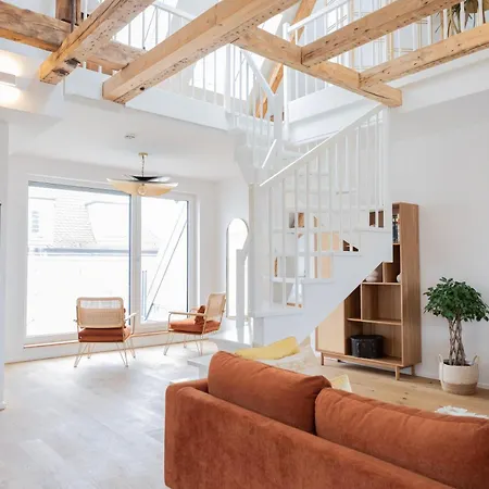 Modernes Maisonette-apartment Mit Terrasse I Апартаменты *