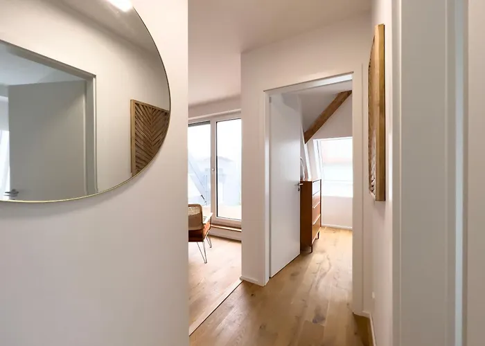 Apartman Modernes Maisonette-apartment Mit Terrasse I Augsburg